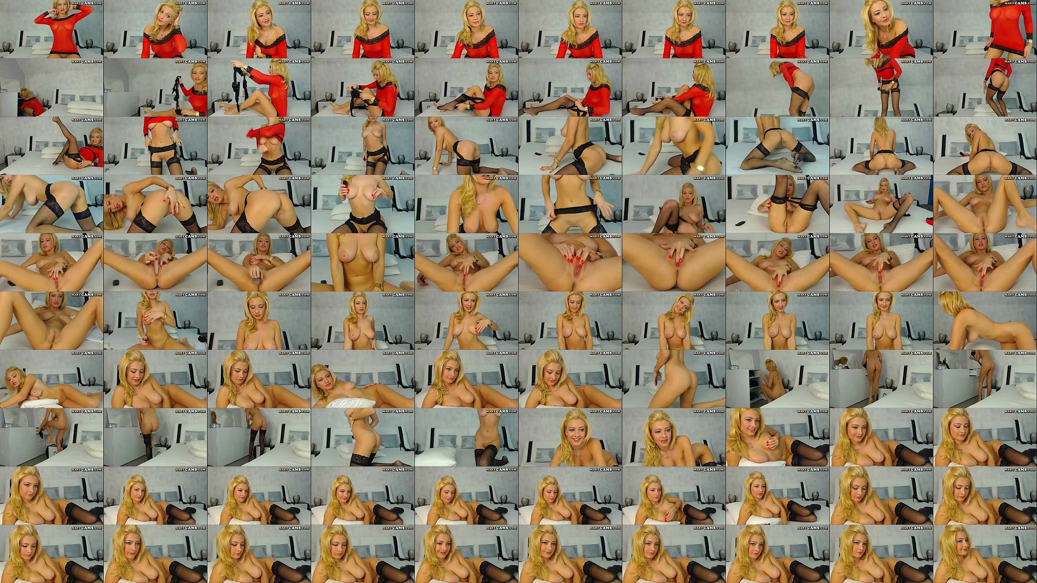 Blonde cam girl masturbate on webcam 预览图
