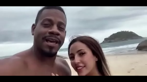 Melissa Lisboa fucking yummy on the nude beach with husband, FAN participated couldn't stand it enjoyed yummy