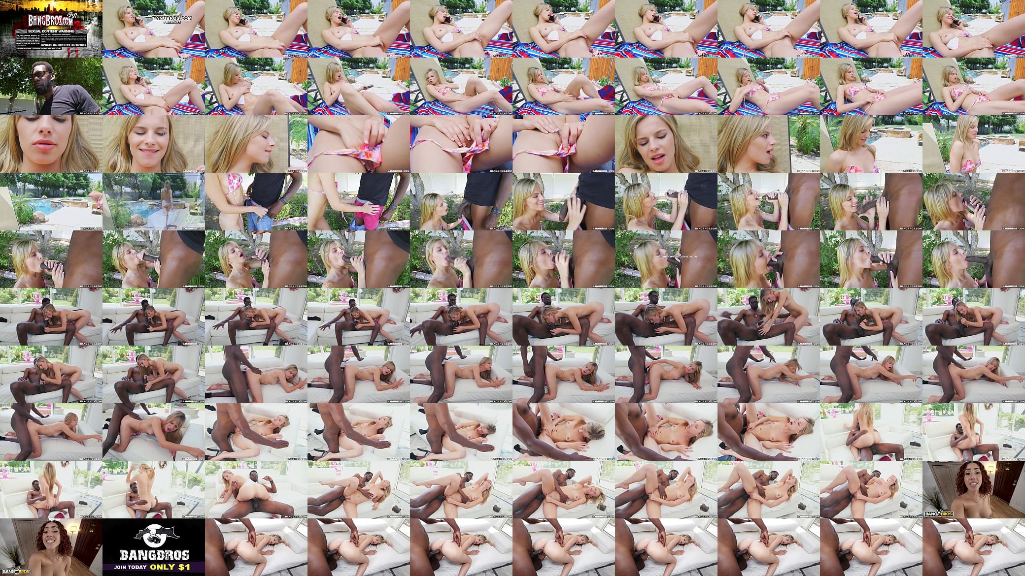 BANGBROS - Petite White Nympho Jillian Janson Stuffed Deep With Big Black Dick 预览图