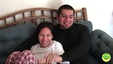 A brunette babe Domiana and her boyfriend Jay made a homemade amateur video