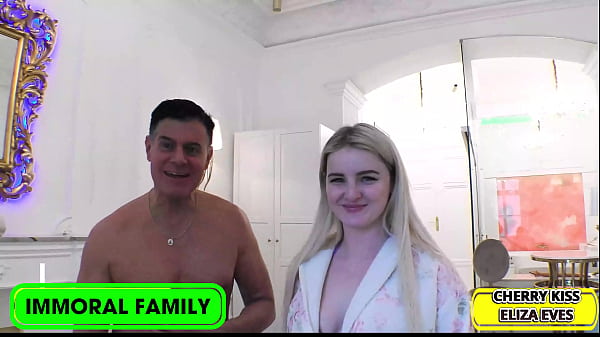 Cherry Kiss & Eliza Eves Get Fucked By Stepbrothers Matt & Matthew!