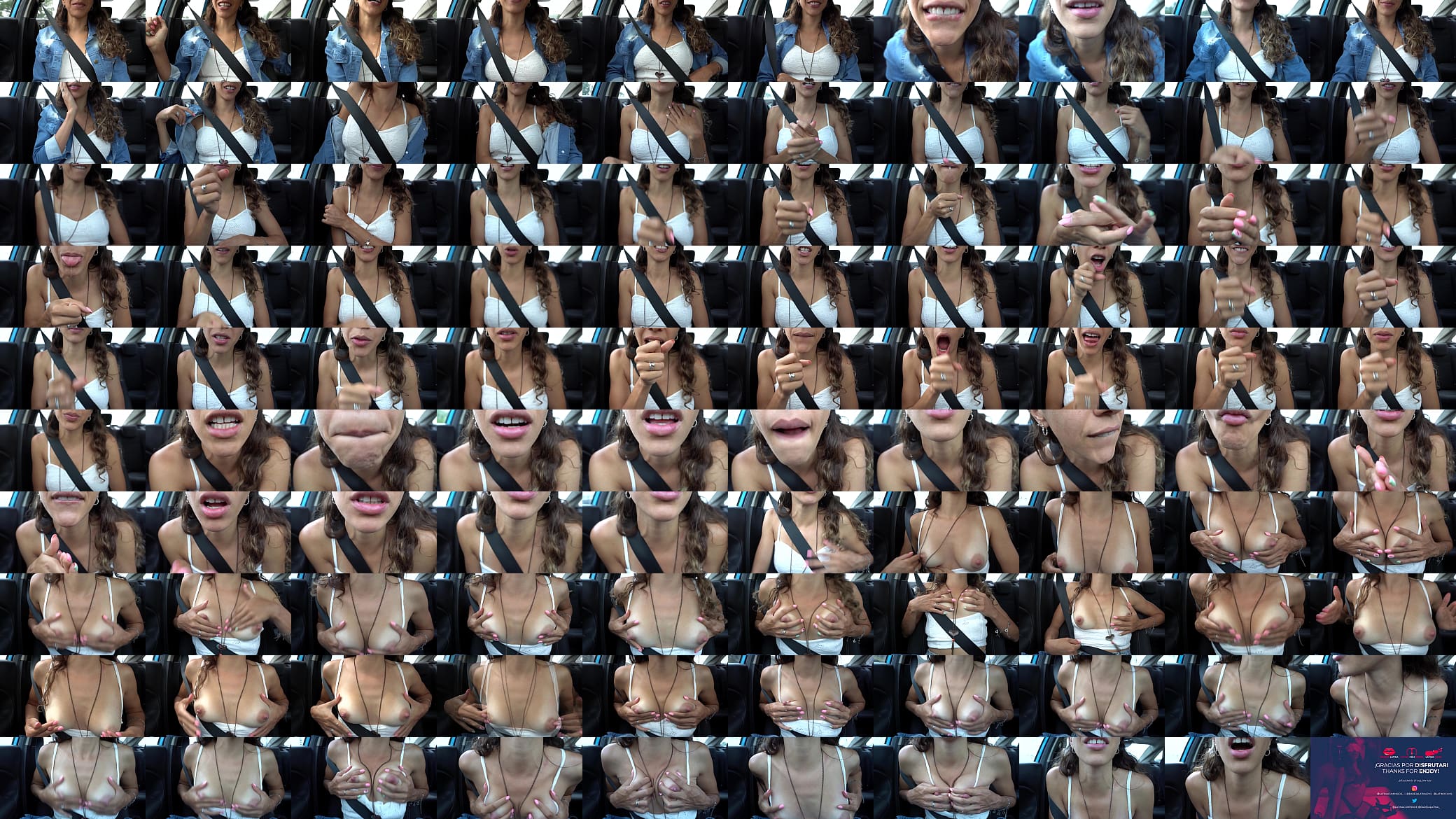 JOI en el auto C&Oacute;RRETE en mis tetas 预览图