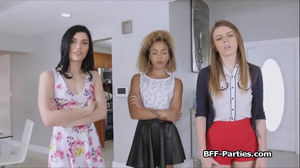 Lovely POV foursome with girlfriends