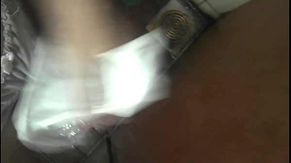Masturbation with new girl neighbor's underwear