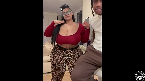 Latina bbw cums hard on lil d trailer