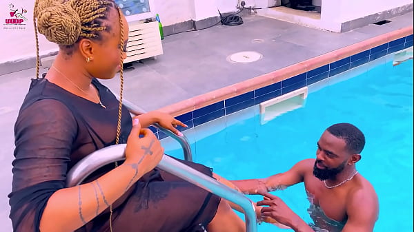 Mareme Edet Fucks Four Guys She Met At The Poolside
