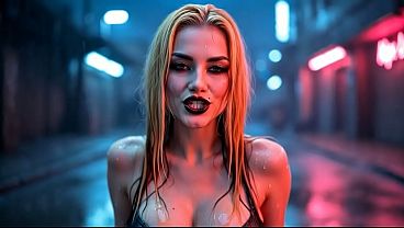 Introducing Nyx Loops - your newest AI generated cyberpunk dark fantasy