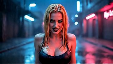 Introducing Nyx Loops - your newest AI generated cyberpunk dark fantasy