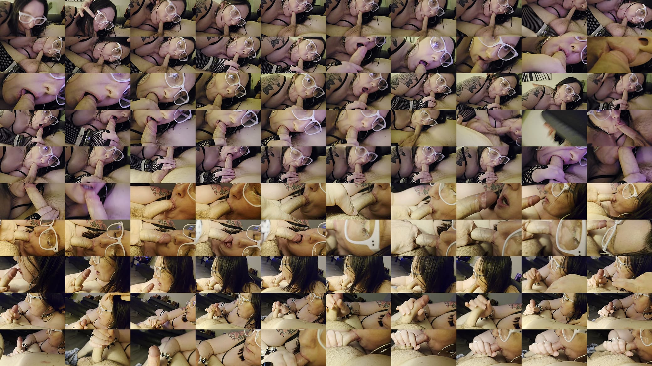 Amateur housewife Candid Sandra stuffs her mouth full of cock in this POV homemade video 预览图