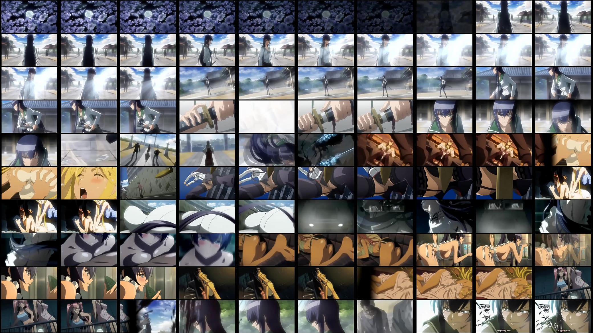 fan service ecchi of the d. Hot Moments 预览图