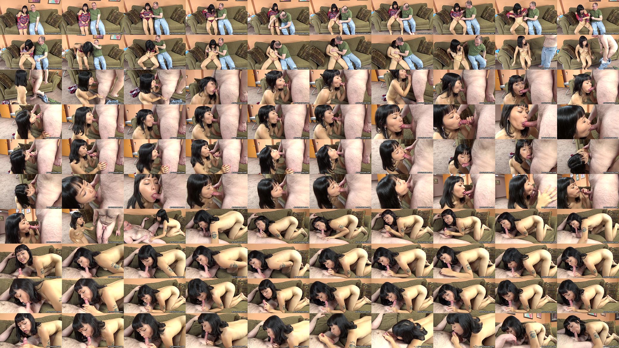 Tourist gets to be sucked off by the brunette Asian 预览图