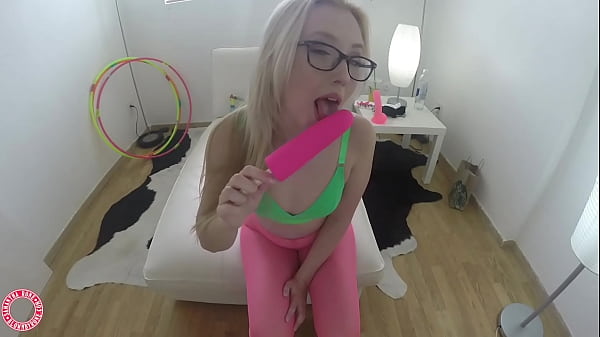 Cute Blonde Samantha Rone Fucks Her Favorite Sex Toys In Her Room!