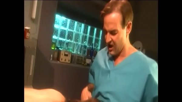 Couple of Asian and blonde nurces sit on guy's face and ride his cock at the hospital
