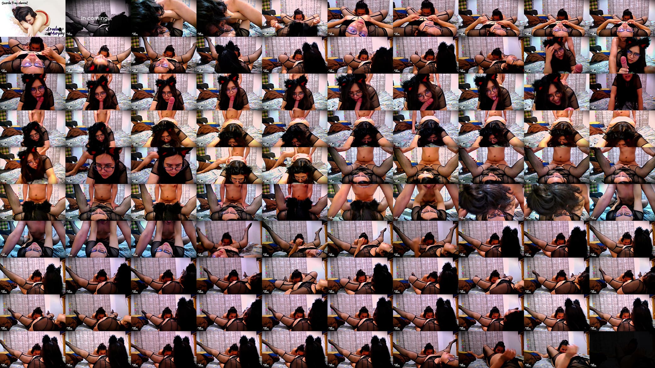 I record myself for my cuckold husband. He likes watching me cum while he&#039;s at work. 预览图