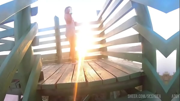 Wild Sunset Encounter: Bicyclists Crash My Intimate Watchtower Rendezvous