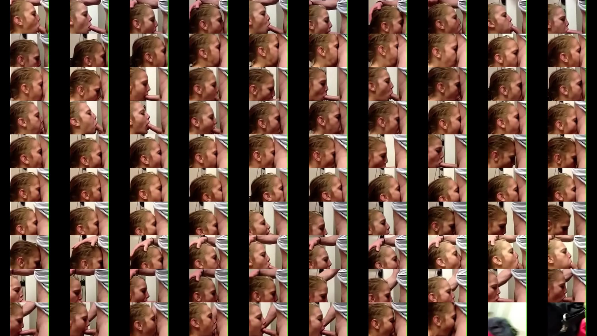 Hot blonde amateur deepthroats cock 预览图