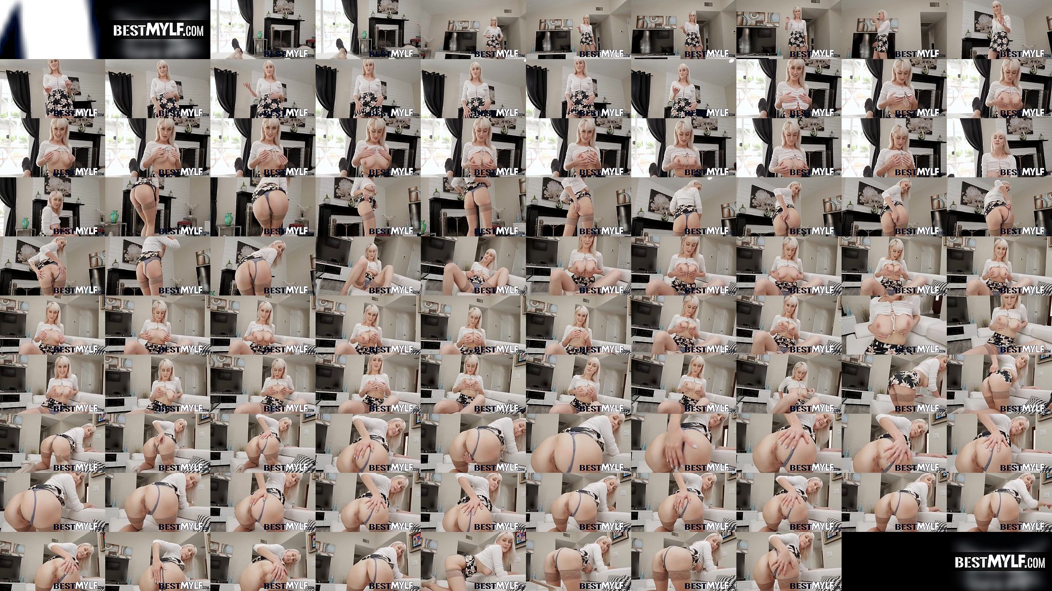 Are you really touching yourself in the middle of the living room? That&rsquo;s so dirty. I want to see your cock while you play with it. - FULL SCENE on http://BestMYLF.com 预览图