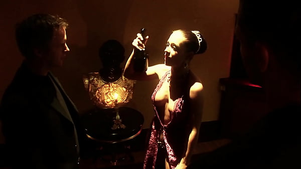 Anaya Leon Gets Tag Teamed By Two Cocks