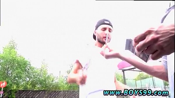 Guys doing sauna gay sex first time Tanned Bott...