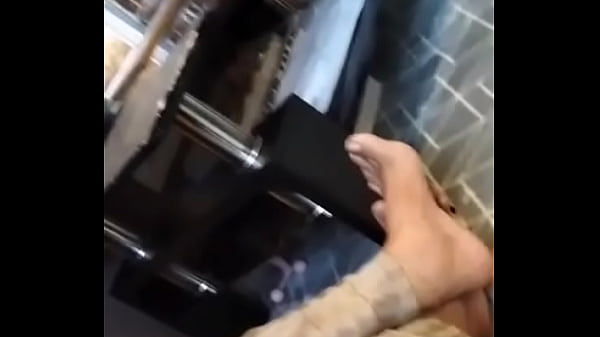 My friends sexy unaware milf feet