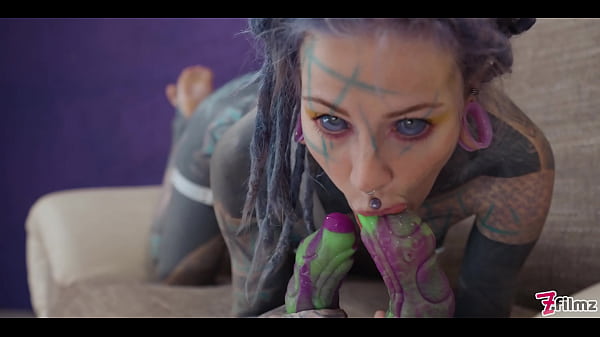 Download Video - Double ANAL penetration for heavily tattooed Anuskatzz - sloppy bj&comma; ATM and big anal gapes