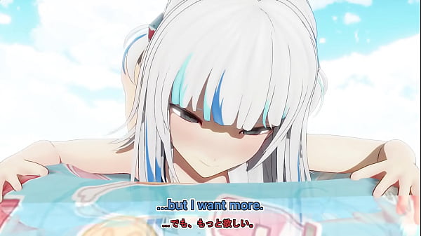Gura Fucked at the Beach
