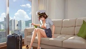  Sexy Flight Attendant Mona Sweet Boned And Blasted With Cum In Her Mouth GP1344