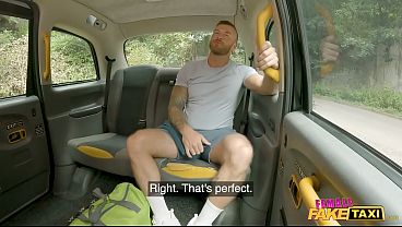 Female Fake Taxi - Red head fucks a muscle man from England