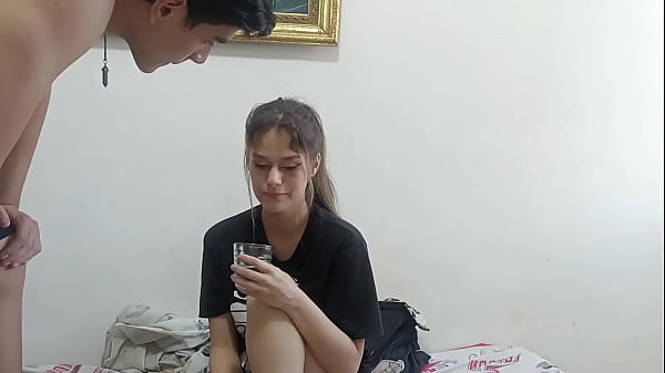 I can suck my stepsister's penis for her sore throat