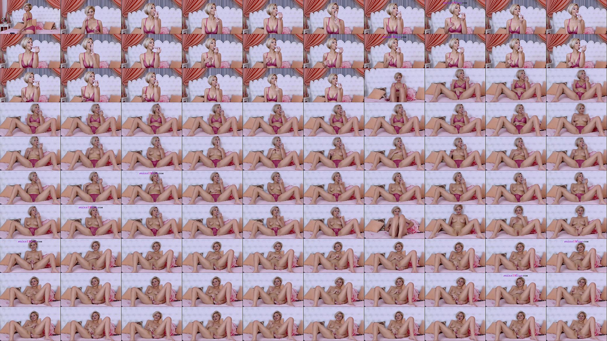Miss18Live -  hot petite blonde webcam suck fuck tease 预览图