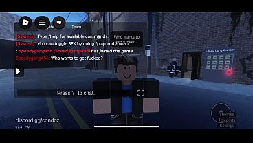 Who wants to get fucked?