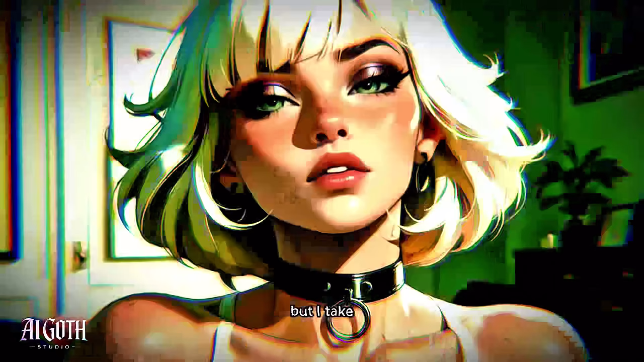 White Hair Goth Bitch: &quot_Ruin Me&quot_ - Extreme Confession (4K AI)