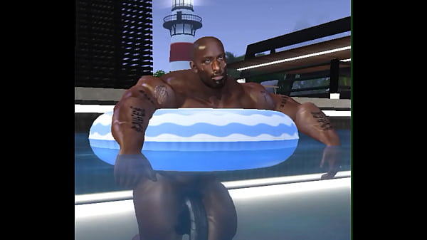 Harrison's relaxing day off ends with a cumshot