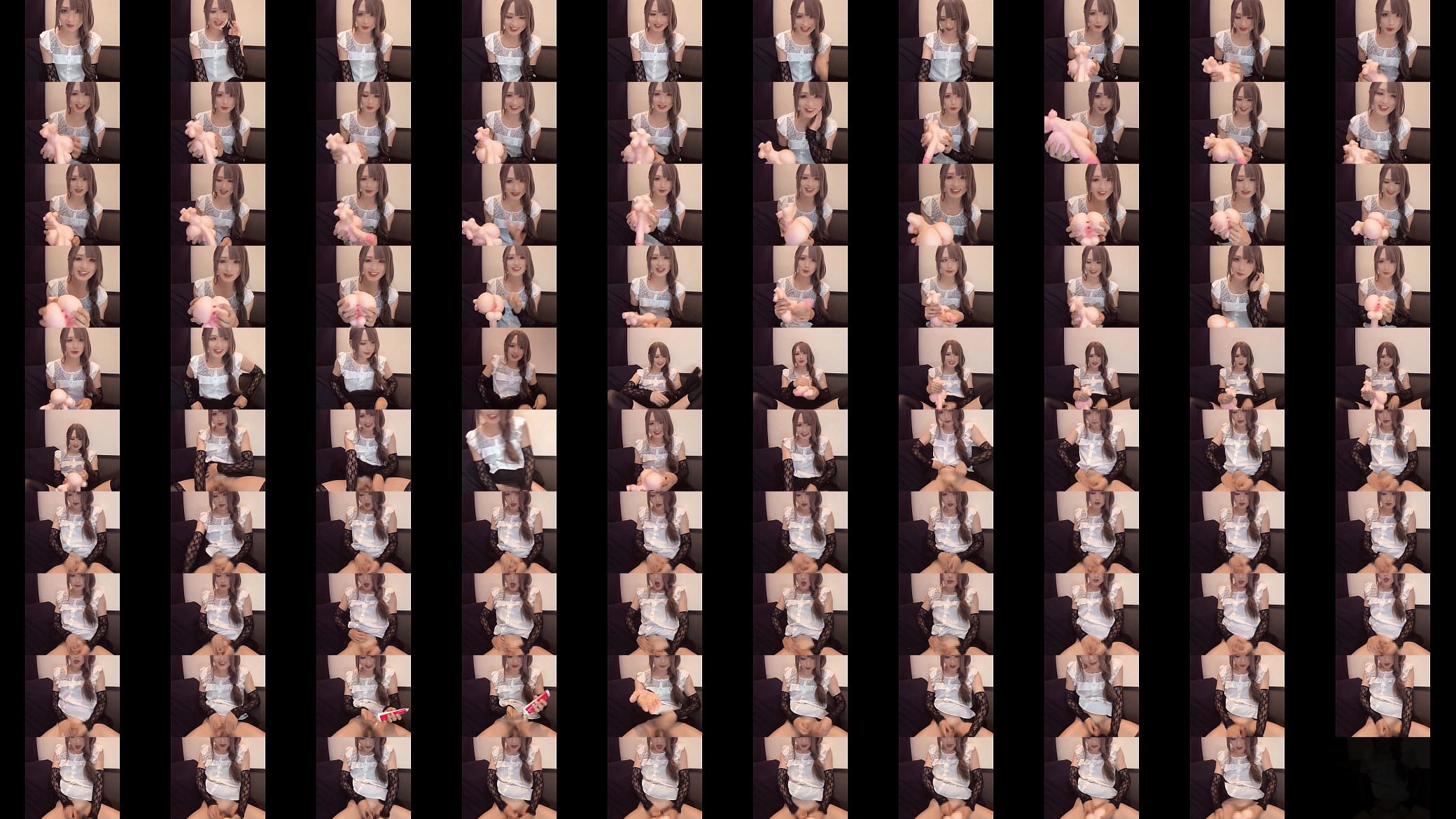 【個撮】オナホを使って女装がオナニーをする動画 预览图