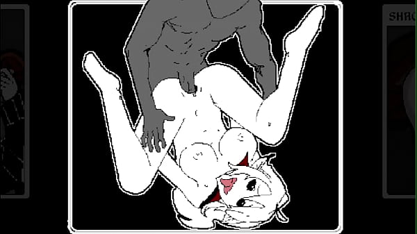 All cartoon scenes from the 'Monster Girl's Lab...