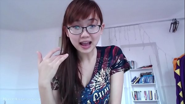 Asian teen talks fast!