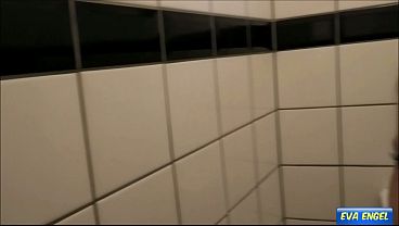 EVA ENGEL: Risky public flashing leads to best orgasm ever!!!