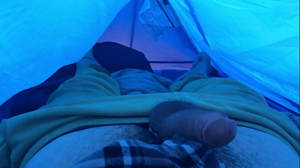 Download Video - Ruined orgasm in my tent