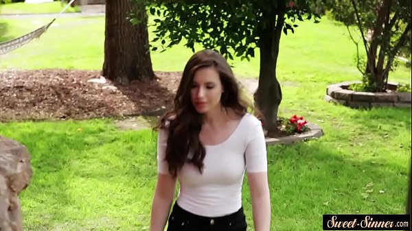 Taboo teen gets fucked and covered in cum