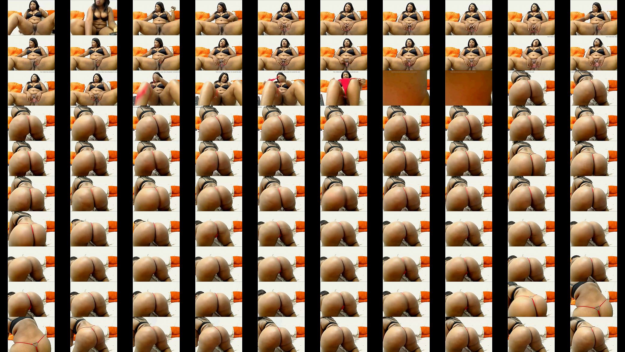 mature ebony bbw shows pussy shakes fat ass 预览图