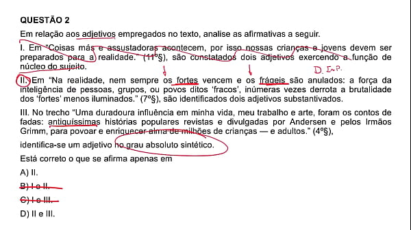 Professor mete forte na examinadora