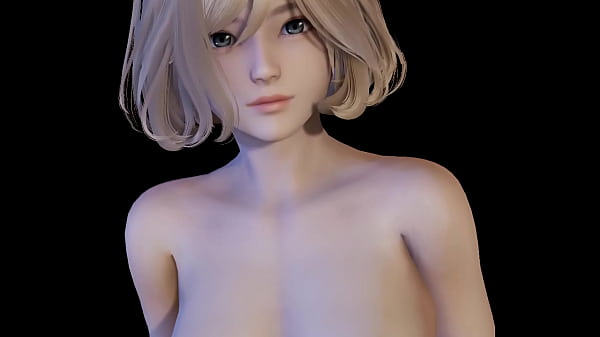 Super Cute Blonde Teen Animation
