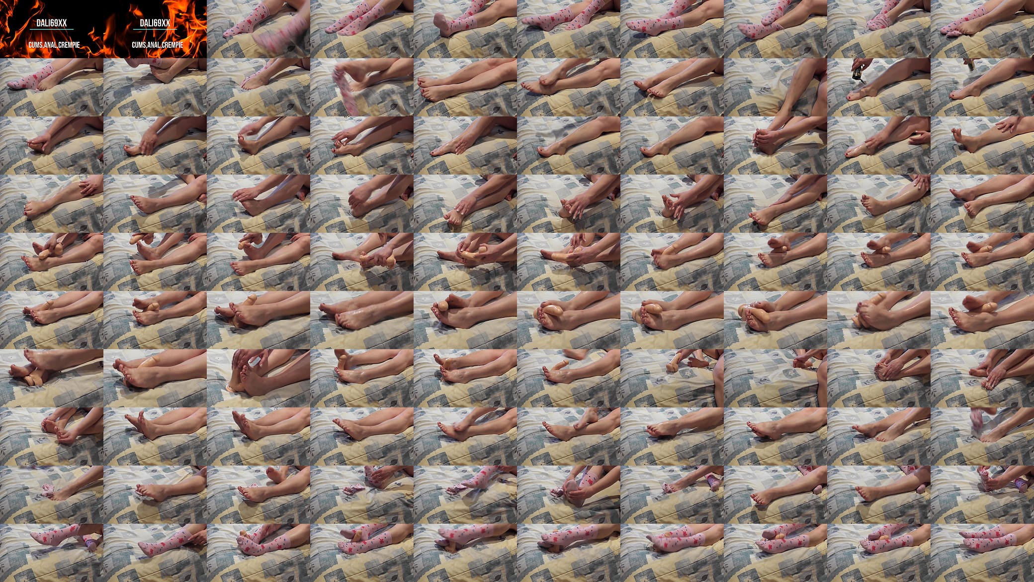 Fetiche de pies aceitados. 预览图