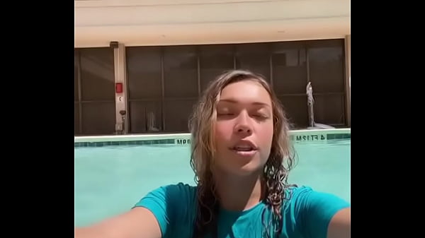 Beautiful busty in wet pool 7 sec