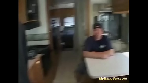 babe picked up for wild anal gangbang
