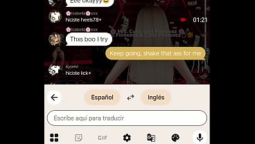 Perrita mueve el culo para mí