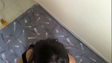 Cum in mouth sucking big dick face fuck cum eating
