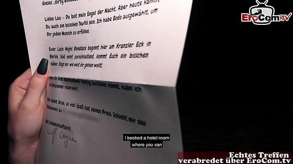 German 18yo Student with glasses pick up online for a fuck