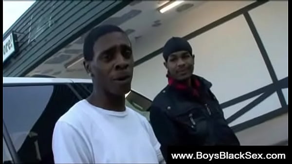 Blacks Thugs Breaking Down Hard Sissy White Boy...
