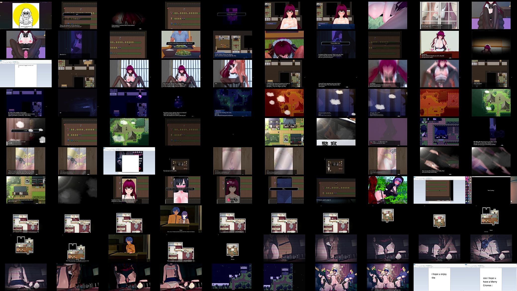 Scathach Game Prologue [Final] [Fujino]  (memory room all scenes and my gift for christmas for u guys ;D) 预览图